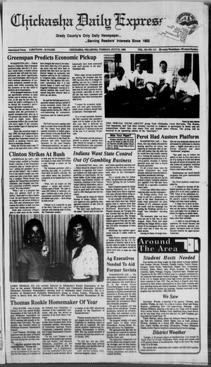 Chickasha Daily Express (Chickasha, Okla.), Vol. 101, No. 111, Ed. 1 Tuesday, July 21, 1992
