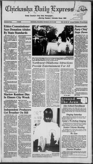 Chickasha Daily Express (Chickasha, Okla.), Vol. 101, No. 119, Ed. 1 Thursday, July 30, 1992