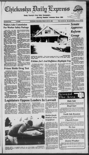 Chickasha Daily Express (Chickasha, Okla.), Vol. 101, No. 120, Ed. 1 Friday, July 31, 1992