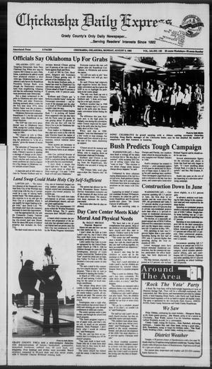 Chickasha Daily Express (Chickasha, Okla.), Vol. 101, No. 122, Ed. 1 Monday, August 3, 1992