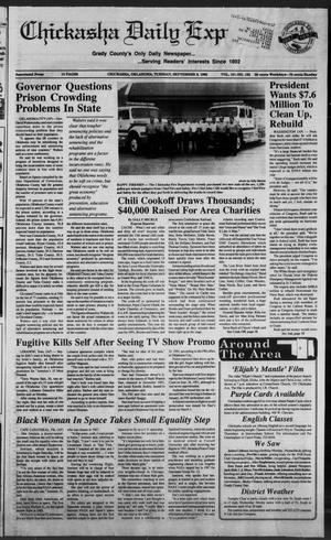 Chickasha Daily Express (Chickasha, Okla.), Vol. 101, No. 153, Ed. 1 Tuesday, September 8, 1992