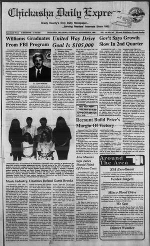 Chickasha Daily Express (Chickasha, Okla.), Vol. 101, No. 167, Ed. 1 Thursday, September 24, 1992