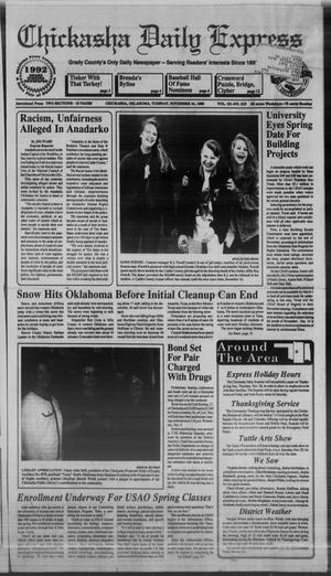 Chickasha Daily Express (Chickasha, Okla.), Vol. 101, No. 219, Ed. 1 Tuesday, November 24, 1992