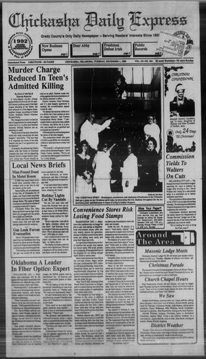 Chickasha Daily Express (Chickasha, Okla.), Vol. 101, No. 224, Ed. 1 Tuesday, December 1, 1992