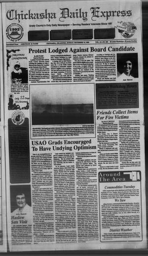 Chickasha Daily Express (Chickasha, Okla.), Vol. 101, No. 233, Ed. 1 Sunday, December 13, 1992