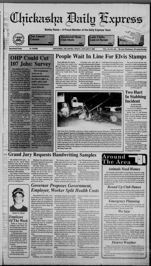 Chickasha Daily Express (Chickasha, Okla.), Vol. 101, No. 254, Ed. 1 Friday, January 8, 1993