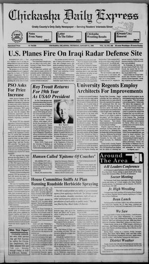 Chickasha Daily Express (Chickasha, Okla.), Vol. 101, No. 265, Ed. 1 Thursday, January 21, 1993