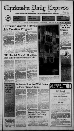 Chickasha Daily Express (Chickasha, Okla.), Vol. 101, No. 270, Ed. 1 Wednesday, January 27, 1993