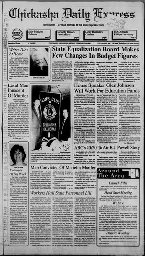 Chickasha Daily Express (Chickasha, Okla.), Vol. 101, No. 285, Ed. 1 Friday, February 12, 1993