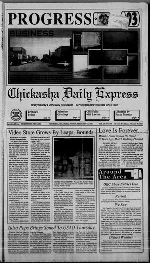Chickasha Daily Express (Chickasha, Okla.), Vol. 101, No. 286, Ed. 1 Sunday, February 14, 1993