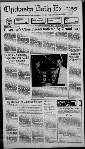 Chickasha Daily Express (Chickasha, Okla.), Vol. 101, No. 296, Ed. 1 Thursday, February 25, 1993