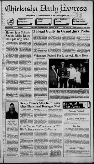 Chickasha Daily Express (Chickasha, Okla.), Vol. 101, No. 297, Ed. 1 Friday, February 26, 1993