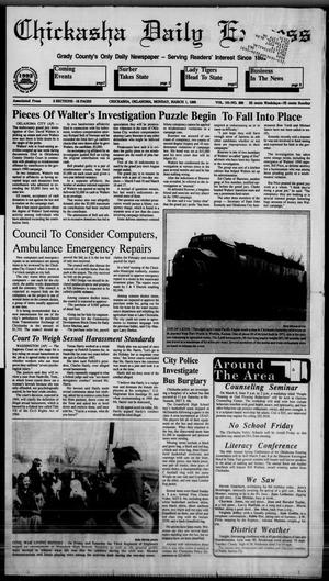 Chickasha Daily Express (Chickasha, Okla.), Vol. 101, No. 299, Ed. 1 Monday, March 1, 1993