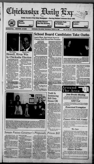 Chickasha Daily Express (Chickasha, Okla.), Vol. 101, No. 307, Ed. 1 Wednesday, March 10, 1993