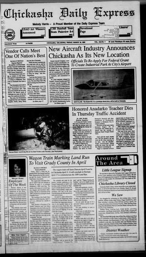 Chickasha Daily Express (Chickasha, Okla.), Vol. 102, No. 7, Ed. 1 Friday, March 19, 1993