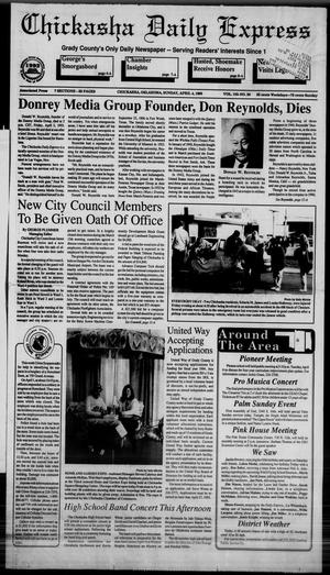 Chickasha Daily Express (Chickasha, Okla.), No. 20, Ed. 1 Sunday, April 4, 1993