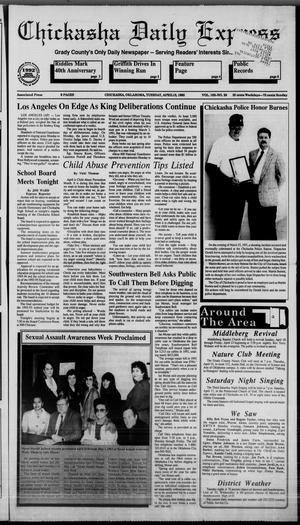 Chickasha Daily Express (Chickasha, Okla.), Vol. 102, No. 28, Ed. 1 Tuesday, April 13, 1993