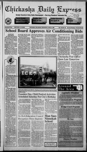 Chickasha Daily Express (Chickasha, Okla.), Vol. 102, No. 29, Ed. 1 Wednesday, April 14, 1993