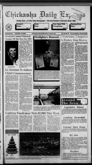 Chickasha Daily Express (Chickasha, Okla.), Vol. 102, No. 32, Ed. 1 Sunday, April 18, 1993