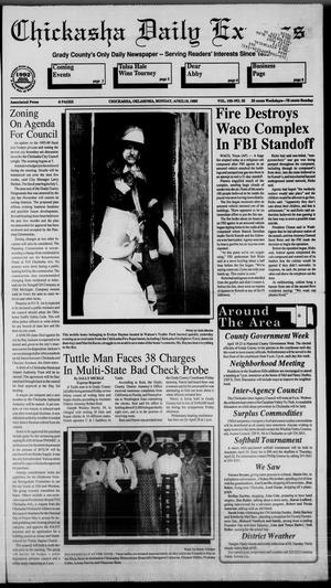 Chickasha Daily Express (Chickasha, Okla.), Vol. 102, No. 33, Ed. 1 Monday, April 19, 1993