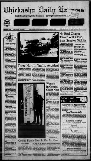Chickasha Daily Express (Chickasha, Okla.), Vol. 102, No. 41, Ed. 1 Wednesday, April 28, 1993
