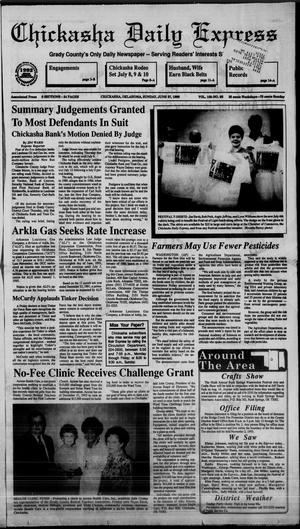 Chickasha Daily Express (Chickasha, Okla.), Vol. 102, No. 92, Ed. 1 Sunday, June 27, 1993