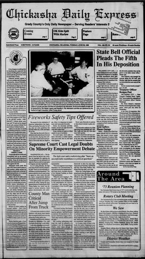 Chickasha Daily Express (Chickasha, Okla.), Vol. 102, No. 94, Ed. 1 Tuesday, June 29, 1993