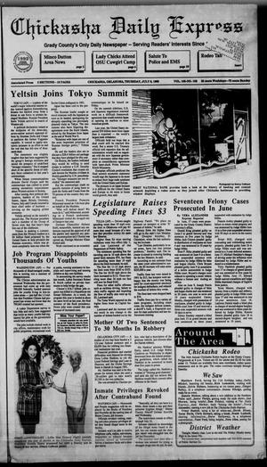 Chickasha Daily Express (Chickasha, Okla.), Vol. 102, No. 102, Ed. 1 Thursday, July 8, 1993