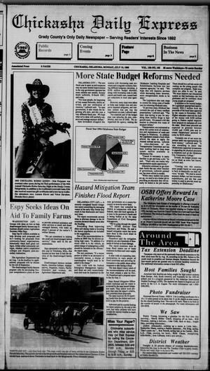 Chickasha Daily Express (Chickasha, Okla.), Vol. 102, No. 105, Ed. 1 Monday, July 12, 1993