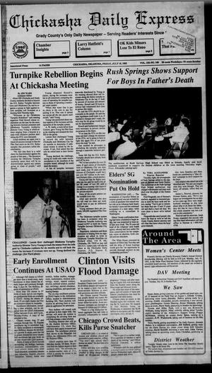 Chickasha Daily Express (Chickasha, Okla.), Vol. 102, No. 109, Ed. 1 Friday, July 16, 1993