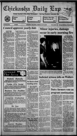 Chickasha Daily Express (Chickasha, Okla.), Vol. 102, No. 112, Ed. 1 Tuesday, July 20, 1993