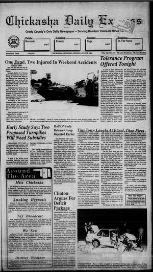 Chickasha Daily Express (Chickasha, Okla.), Vol. 102, No. 117, Ed. 1 Monday, July 26, 1993