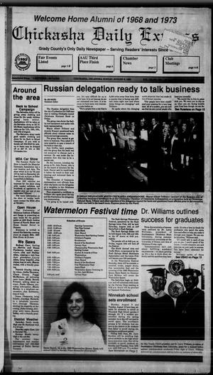 Chickasha Daily Express (Chickasha, Okla.), Vol. 102, No. 128, Ed. 1 Sunday, August 8, 1993