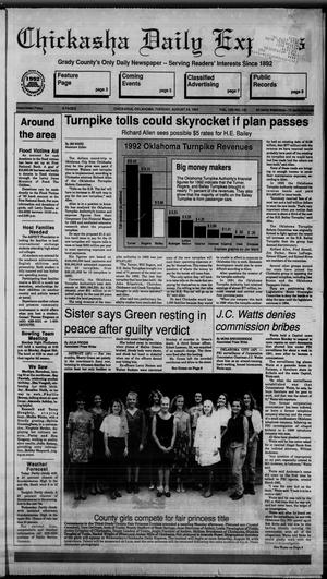Chickasha Daily Express (Chickasha, Okla.), Vol. 102, No. 142, Ed. 1 Tuesday, August 24, 1993