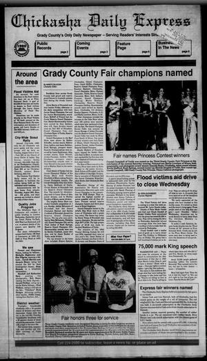Chickasha Daily Express (Chickasha, Okla.), Vol. 102, No. 147, Ed. 1 Monday, August 30, 1993