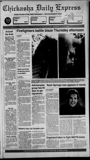 Chickasha Daily Express (Chickasha, Okla.), Vol. 102, No. 163, Ed. 1 Friday, September 17, 1993