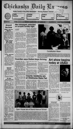 Chickasha Daily Express (Chickasha, Okla.), Vol. 102, No. 165, Ed. 1 Monday, September 20, 1993