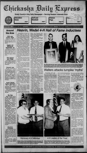 Chickasha Daily Express (Chickasha, Okla.), Vol. 102, No. 167, Ed. 1 Wednesday, September 22, 1993