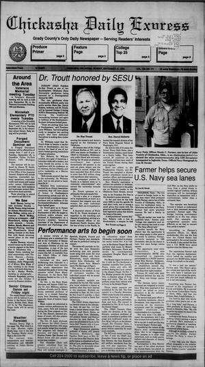 Chickasha Daily Express (Chickasha, Okla.), Vol. 102, No. 171, Ed. 1 Monday, September 27, 1993