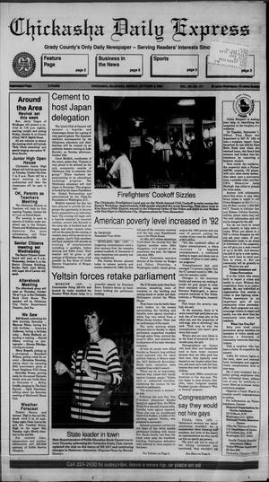 Chickasha Daily Express (Chickasha, Okla.), Vol. 102, No. 177, Ed. 1 Monday, October 4, 1993