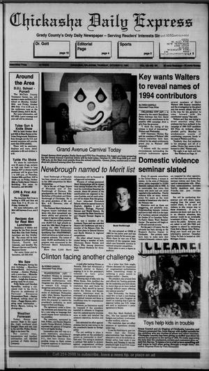 Chickasha Daily Express (Chickasha, Okla.), Vol. 102, No. 191, Ed. 1 Thursday, October 21, 1993