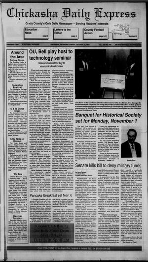 Chickasha Daily Express (Chickasha, Okla.), Vol. 102, No. 193, Ed. 1 Sunday, October 24, 1993