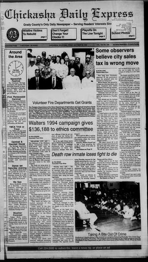 Chickasha Daily Express (Chickasha, Okla.), Vol. 102, No. 198, Ed. 1 Friday, October 29, 1993