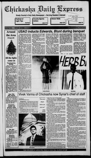 Chickasha Daily Express (Chickasha, Okla.), Vol. 102, No. 205, Ed. 1 Sunday, November 7, 1993