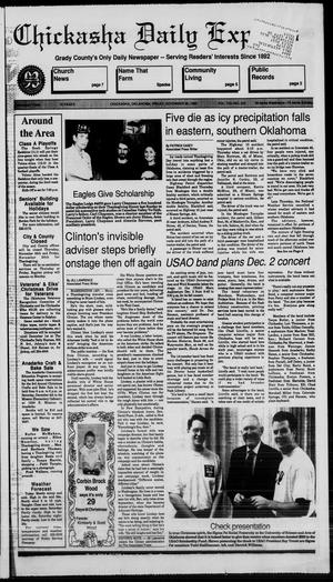 Chickasha Daily Express (Chickasha, Okla.), Vol. 102, No. 222, Ed. 1 Friday, November 26, 1993