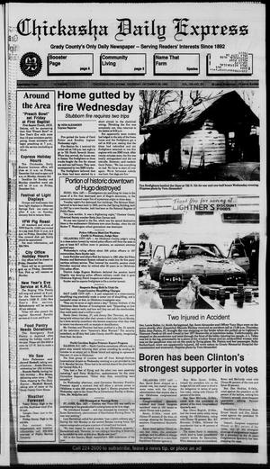 Chickasha Daily Express (Chickasha, Okla.), Vol. 102, No. 251, Ed. 1 Thursday, December 30, 1993