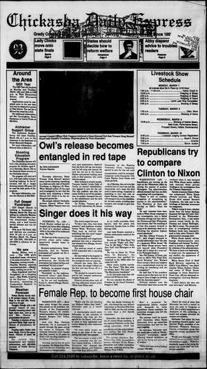 Chickasha Daily Express (Chickasha, Okla.), Vol. 103, No. 308, Ed. 1 Monday, March 7, 1994