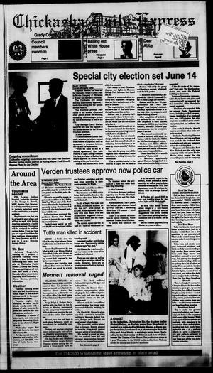 Primary view of object titled 'Chickasha Daily Express (Chickasha, Okla.), Vol. 104, No. 20, Ed. 1 Tuesday, April 5, 1994'.