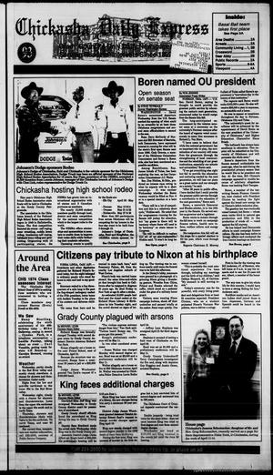 Chickasha Daily Express (Chickasha, Okla.), Vol. 104, No. 39, Ed. 1 Wednesday, April 27, 1994