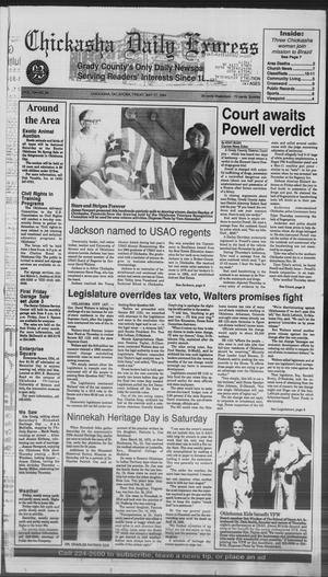 Chickasha Daily Express (Chickasha, Okla.), Vol. 104, No. 65, Ed. 1 Friday, May 27, 1994